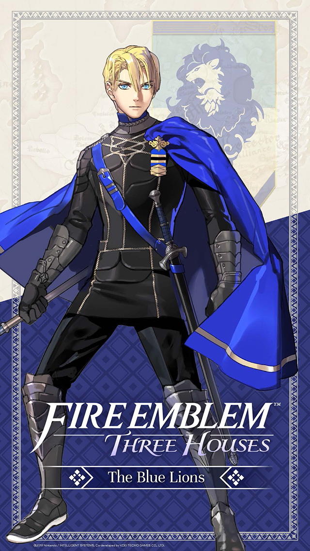 my.nintendo.com/Wallpaper - Fire Emblem - Three Houses (Blue Lions)/FireEmblem_ThreeHouses_Blue_Lions[640x1136].jpg